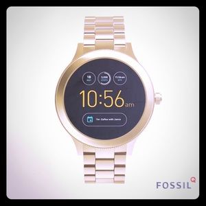 Fossil QVenture Gen3 SmartWatch-Gold/Link Bracelet